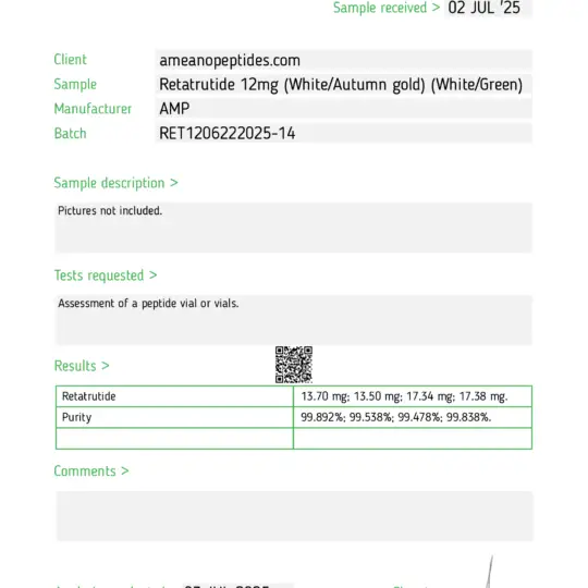 Reta 12 COA