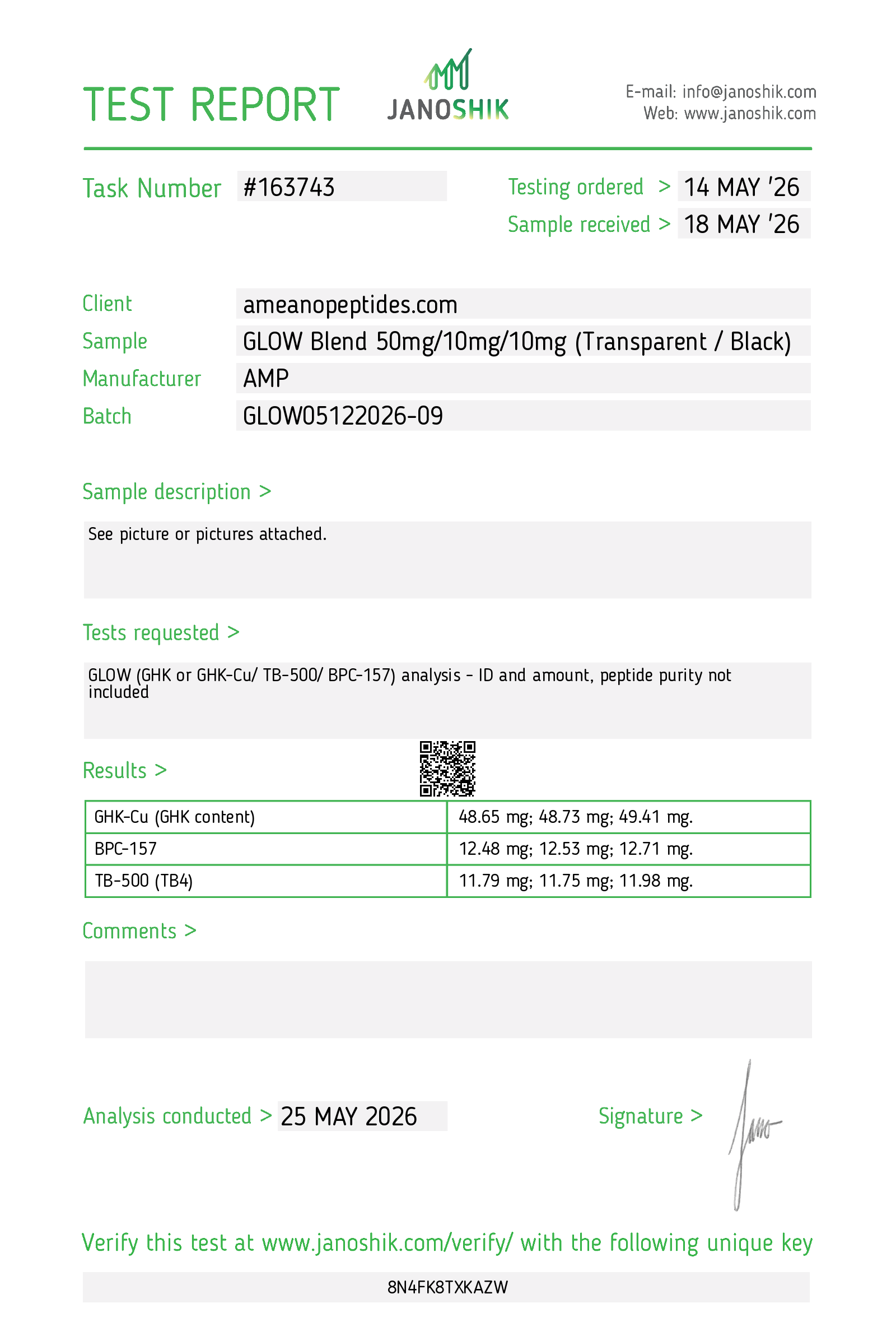 Glow Blend (BPC-157/TB-4/GHK-cu) 10/10/50mg - Image 2