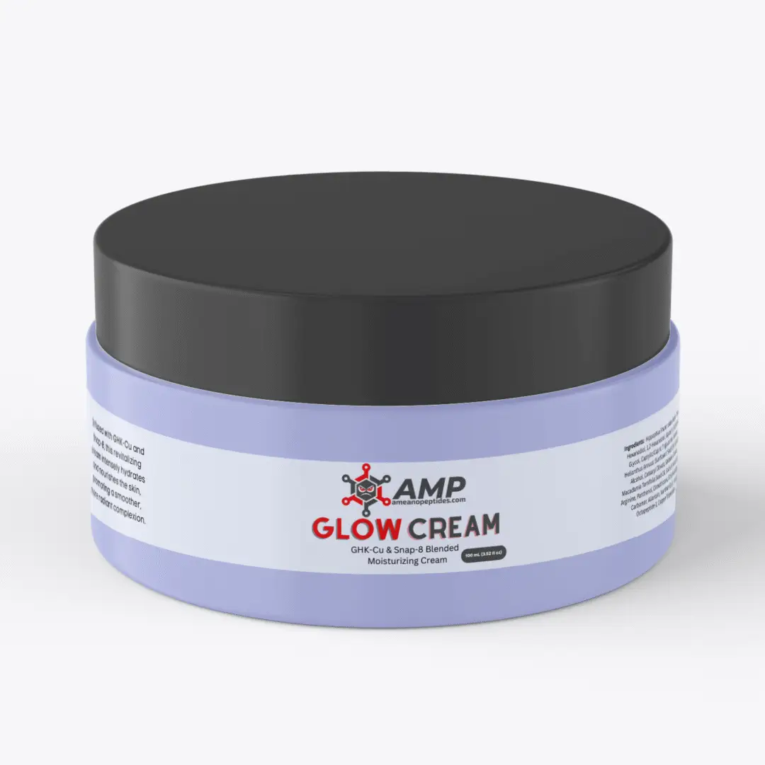 GlowCream GHK-Cu Snap-8 Moisturizing Cream – 100 mL Jar