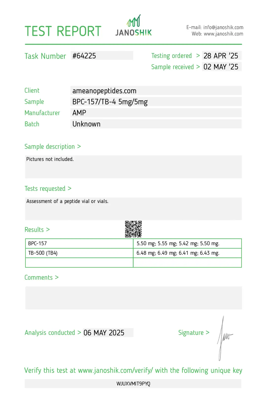 BPC-157 / TB4 Blend 5mg/5mg - Image 3