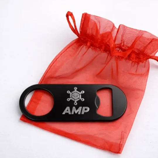 AMP metal vial opener