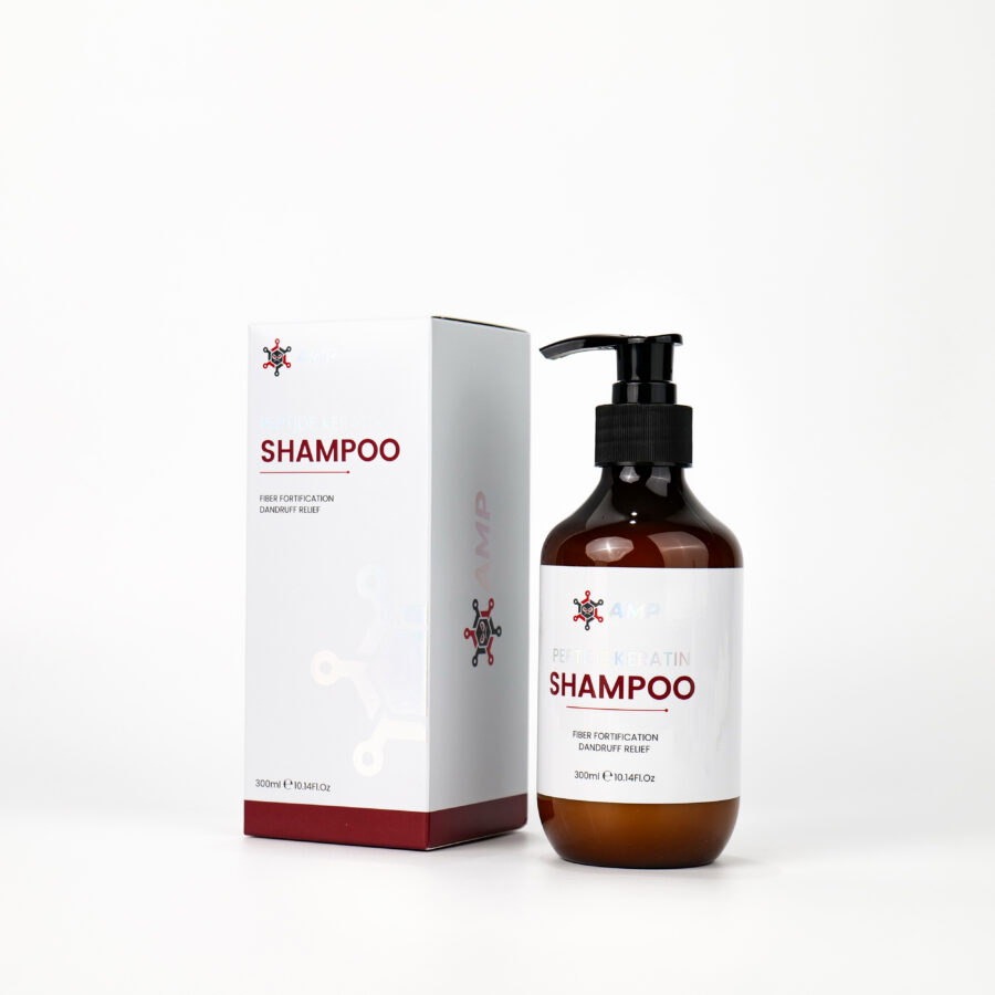 Peptide Keratin Shampoo 300 ml | Fiber Fortification Dandruff Relief
